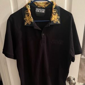 Men's Versace Couture Black Shirt (Size XL)